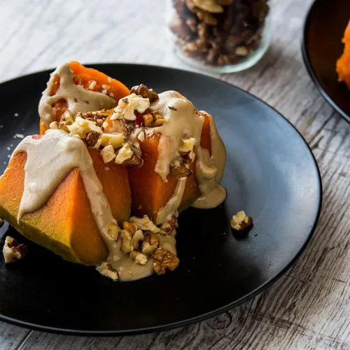 Tahinli kabak tatlısı  fotoğrafı